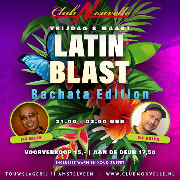 Club Caribbean 'Bachata Edition' - Club Nouvelle Amstelveen