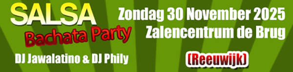 JawaLatino Salsa Bachata Party - De Brug Reeuwijk