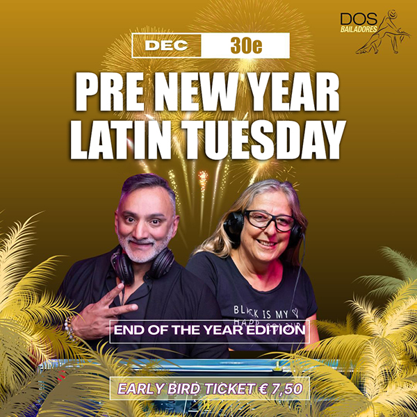 Dos Bailadores Latin Tuesday Pre New Year Edition - Leiderdorp