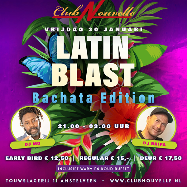 Latin Blast Bachata Edition - Club Nouvelle Amstelveen