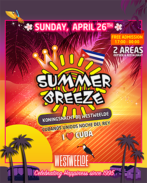 Summer Breeze Koningsnacht - WestWeelde Amsterdam