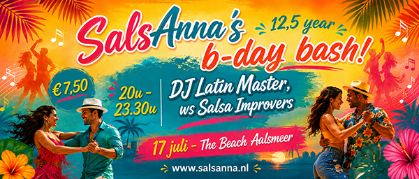 Salsa Beach Café B-Day Bash - The Beach Aalsmeer