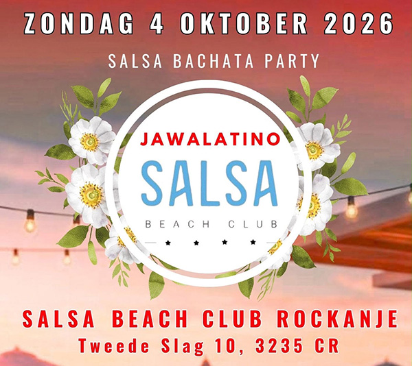 JawaLatino Salsa Bachata Party - Salsa Beach Club Rockanje