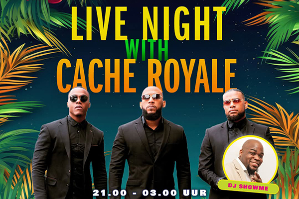 Live Night met Caché Royale - Club Nouvelle Amstelveen